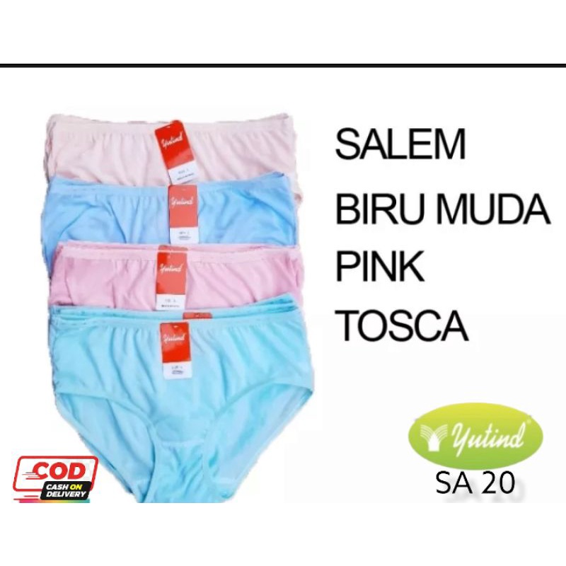 Celana Dalam Yutin SA 20 | Cawat/ cd yutind || Cd Yutind dewasa Khusus Warna Kalem