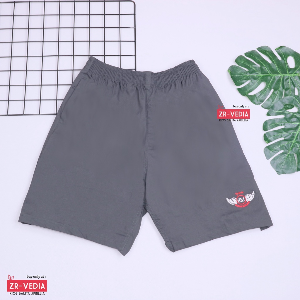 Celana Pendek Dewasa Kode SM Pria - Fit to XXL Santai Olahraga Fitness Boxer Sport Kolor Laki Polos