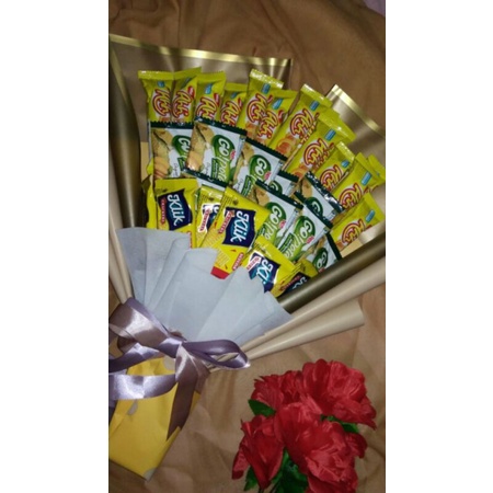 

buket snack varian keju