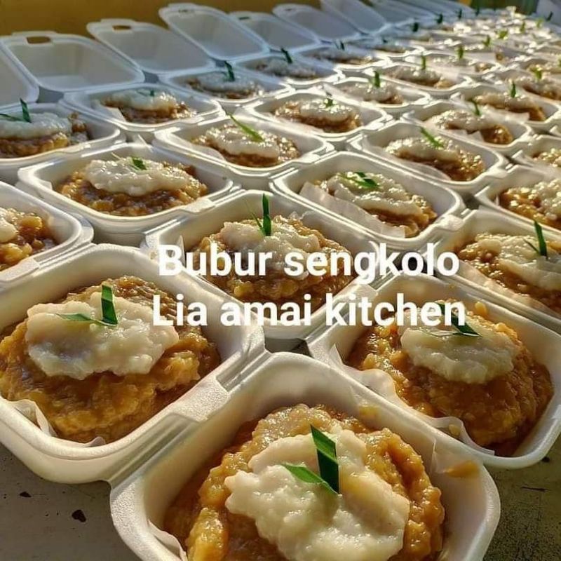 

Lia Amai Kitchen Paket bubur sengkolo 20pax @7000