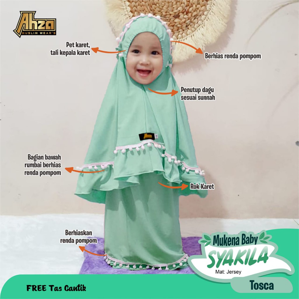 Mukena Baby SYAKILA by ahza