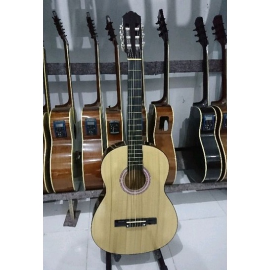 PAKET GITAR LELE / GITAR KECIL /  AKUSTIK UKULELE SENAR 6 nylon / UKULELE SENAR 6 / GITAR MINI SENAR 6 / GUITARLELE GITAR UKULELE  // GITAR LELE SENAR 6 / GARANSI PENGIRIMAN