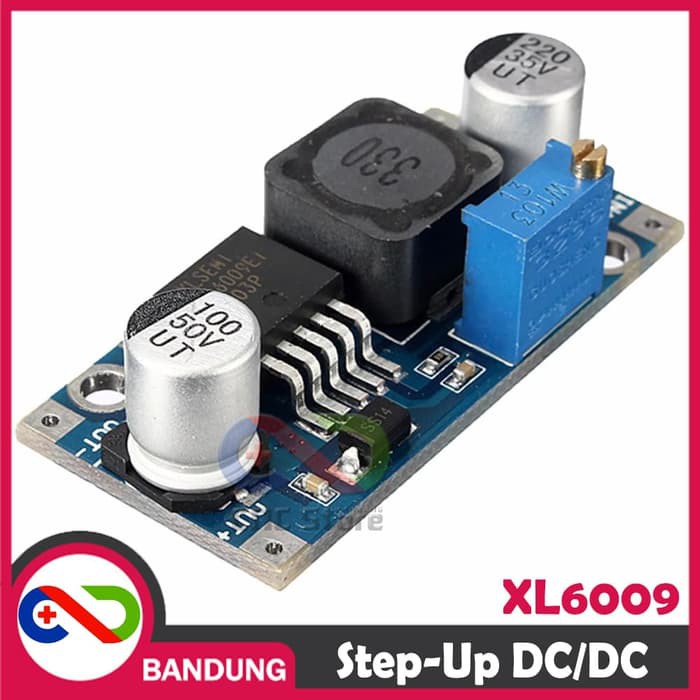 XL6009 DC-DC ADJUSTABLE STEP UP POWER SUPPLY MODULE