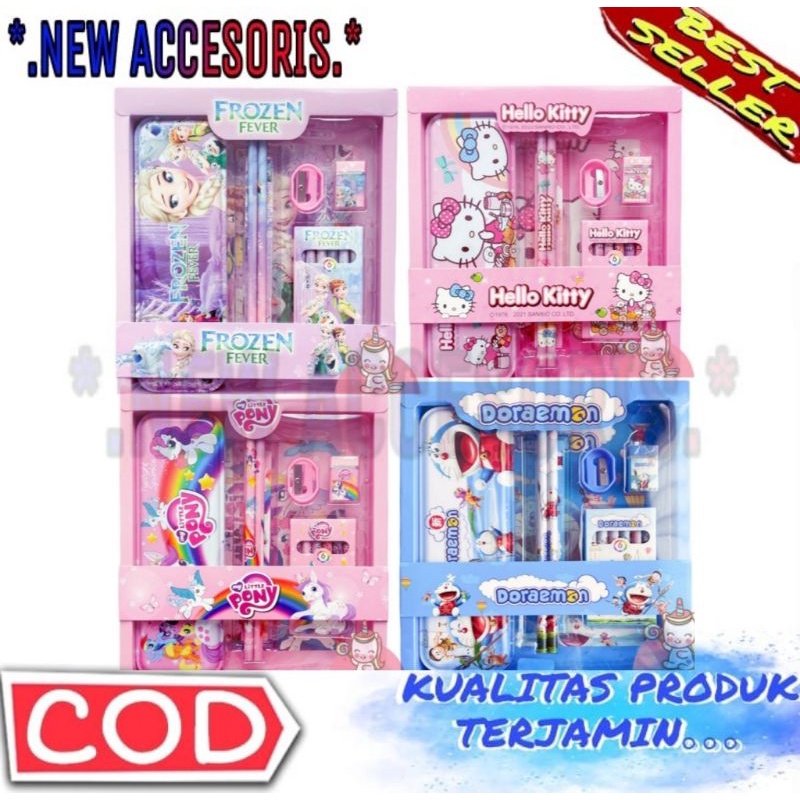 

Tempat Pensil Kotak Pen Warna Little pony Unicorn 6 Colour