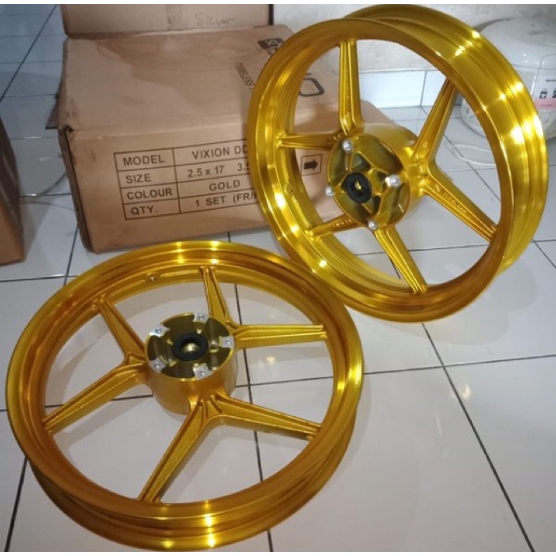 VELG RACING VARIASI MODEL V YAMAHA VIXION OLD
