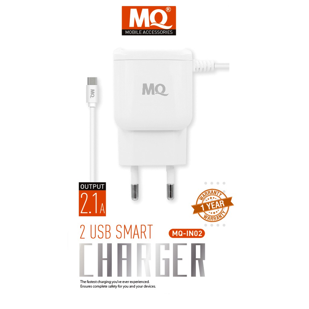 Car Charger MQ Dual Output Charger Mobil 2.4A MQ-IN02 - Garansi Resmi 1 Tahun