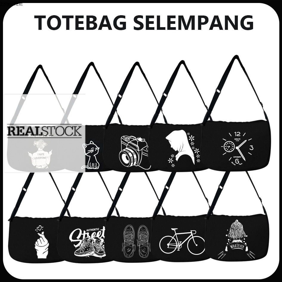 ORI TOTE BAG KOREA SELEMPANG WANITA / SLING BAG KOREA / TAS TOTEBAG SELEMPANG FASHION WANITA / TAS F