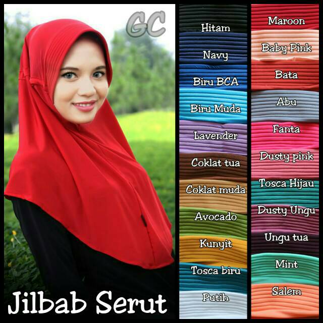 PROMO Jilbab serut polos jilbab jokowi PILIH WARNA PROMO Jilbab serut polos jilbab jokowi PILIH WARNA