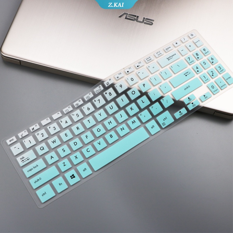 Casing Soft Case Silikon Motif Huruf + Keyboard Untuk ASUS X560 X560U X560UD 15.6 &quot;(ZK)