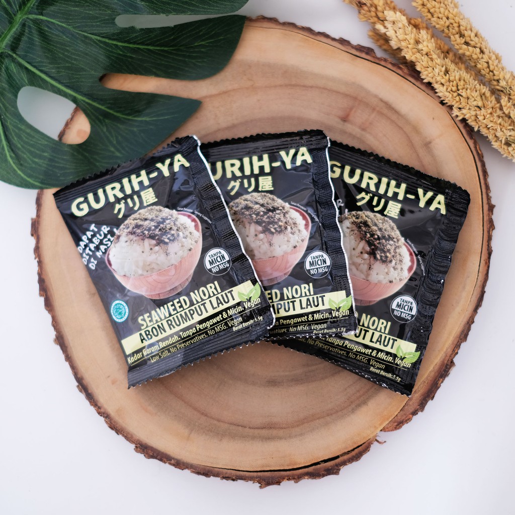 

GurihYa Gurih-ya Seaweed Sachet 1pcs 1 pcs