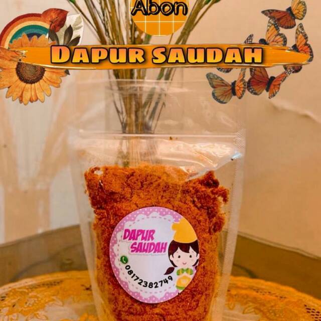 

abon dan dendeng sapi by dapur saudah