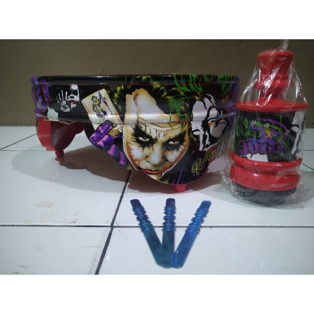 Tebok Pion Sangkar Lovebird Motif Joker
