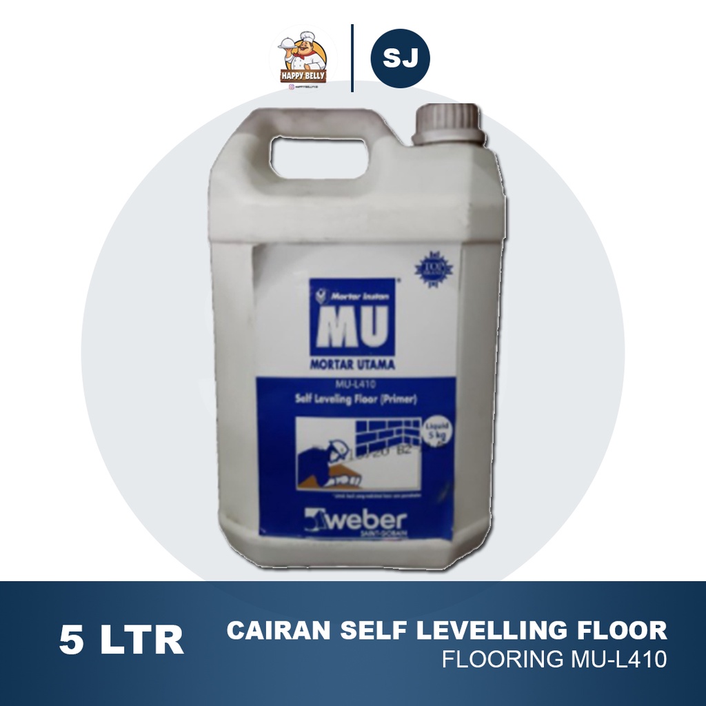 MU-L410 Primer Self Levelling Floor (Liquid) 5ltr MORTAR UTAMA
