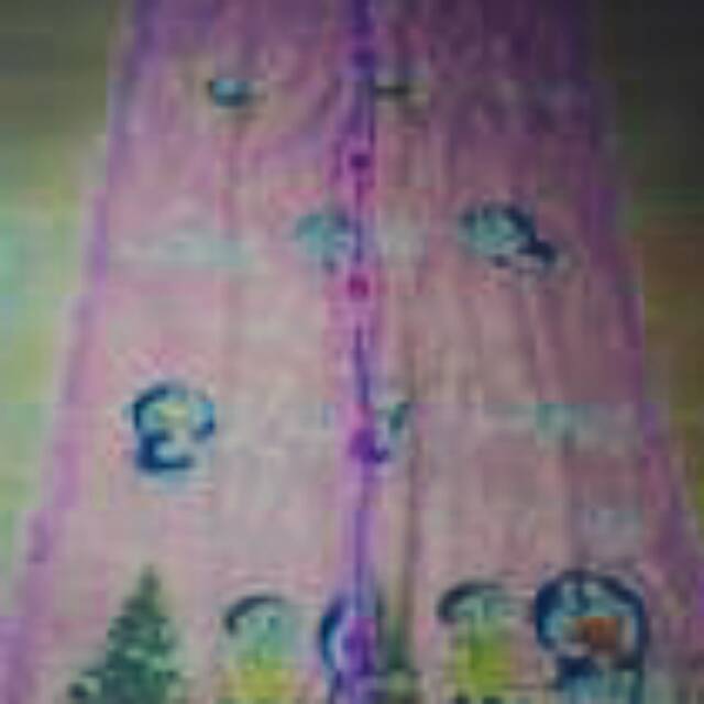 Tirai magnet doraemon pink