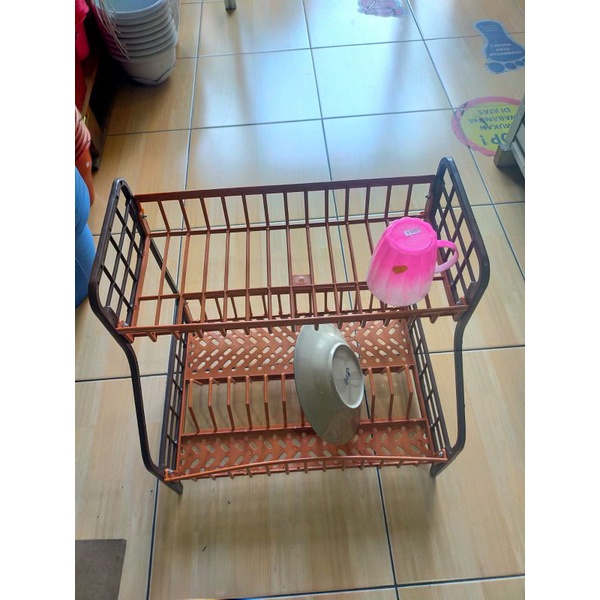 Rak piring plastik/rak gelas plastik