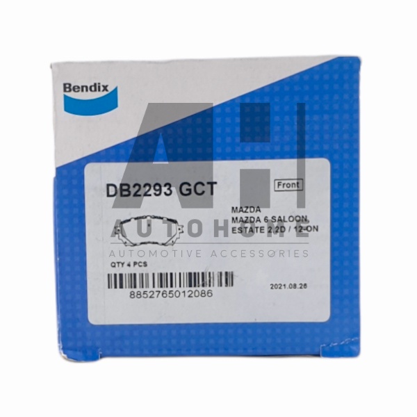Kampas Rem Depan Mazda6 Mazda 6 Skyactiv - BENDIX Brake Pad DB 2293