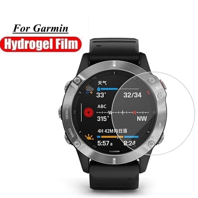 Garmin Fenix 5S / Fenix 5S Plus Hydrogel Screen Protector Film