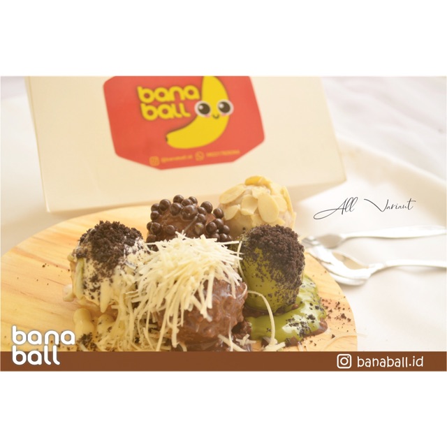 

Frozen banaball (2 porsi)