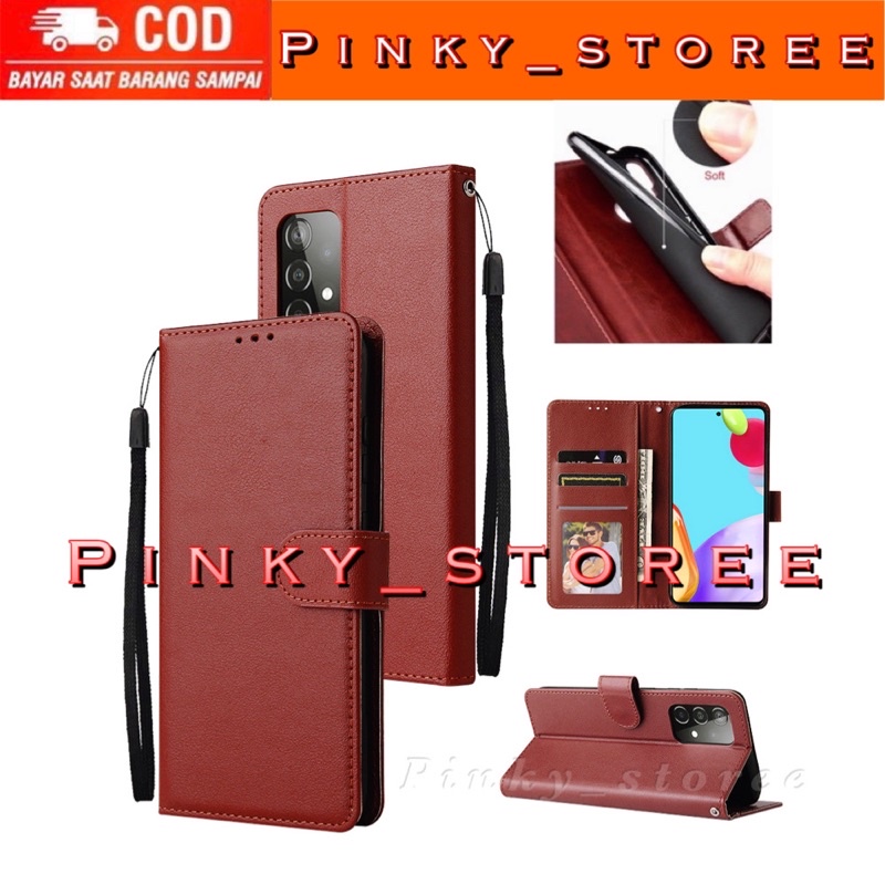 LEATHER CASE REALME C55/ C33/ C30S/ C30/ C31/ C35/ C21Y/ C11 2021/ C20/ C21/ C25S/ C25/ C12/ C15/ C11/ C3/ C2/ C1/ LEATHER FLIPCOVER CASE DOMPET HP BAHAN KULIT/ BISA COD/ BAYAR DI TEMPAT