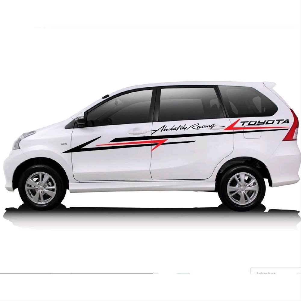 [COD] terlaris sticker list stripe mobil agya alya xenia terios stiker mobil toyota