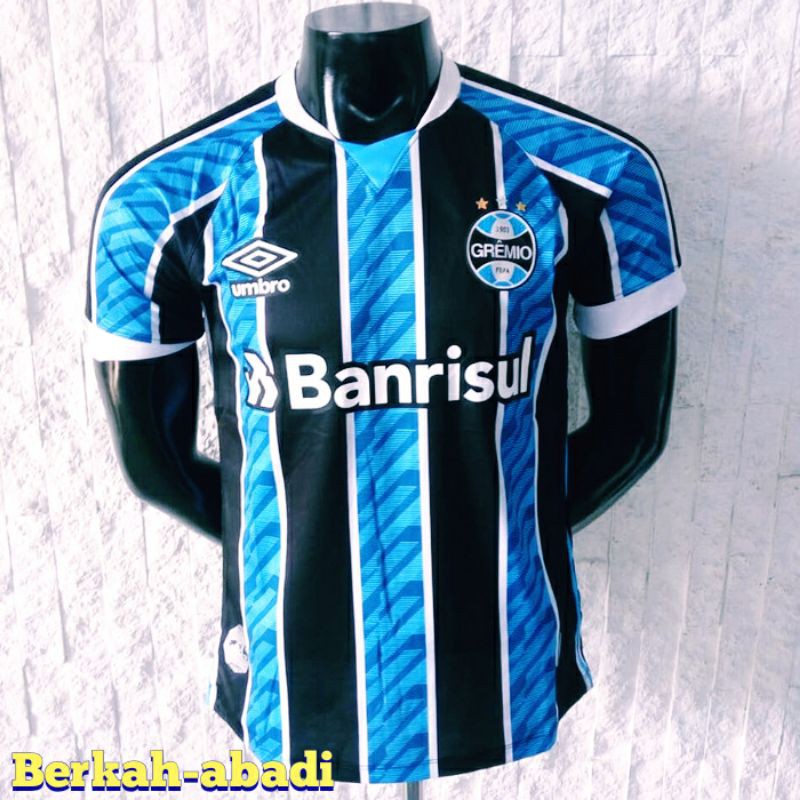 KAOS BOLA JERSEY BOLA GREMIO HOME TERBARU 2020/2021 GRADE ORI IMPORT