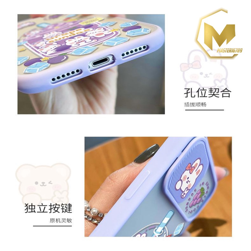 SS071 CASE SLIDE KARAKTER XIAOMI REDMI 9T 4A 5A 6A 8 9 9A 9C 10 10C 10 4G NOTE 4 4X 8 9 10 PRO POCO X3 M3 PRO  MA2004