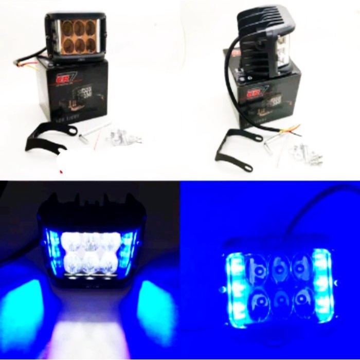 RSPS LAMPU SOROT OFF ROAD LAMPU TEMBAK OFF ROAD 36W 4306-CR7 AE RED