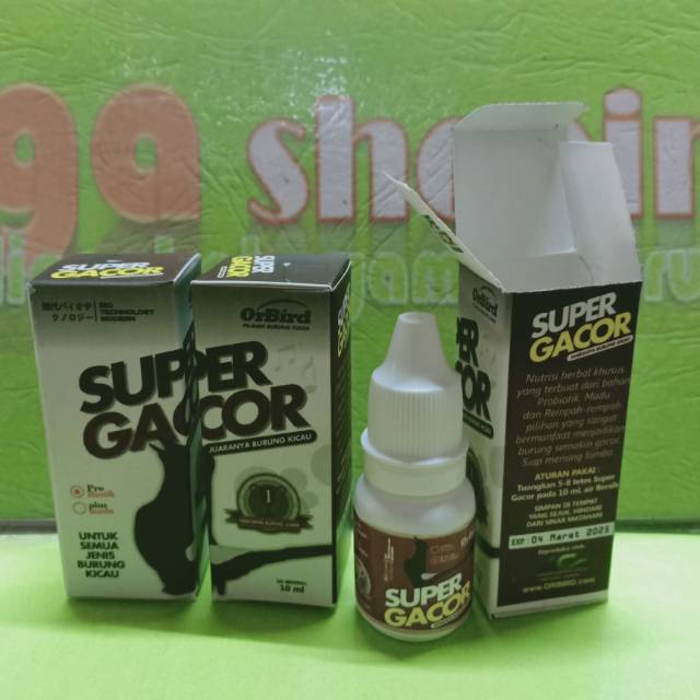 super gacor ox bird vitamin burung multivitamin probiotik juaranya burung kicau 10ml original