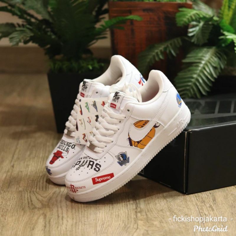 af1 x supreme x nba