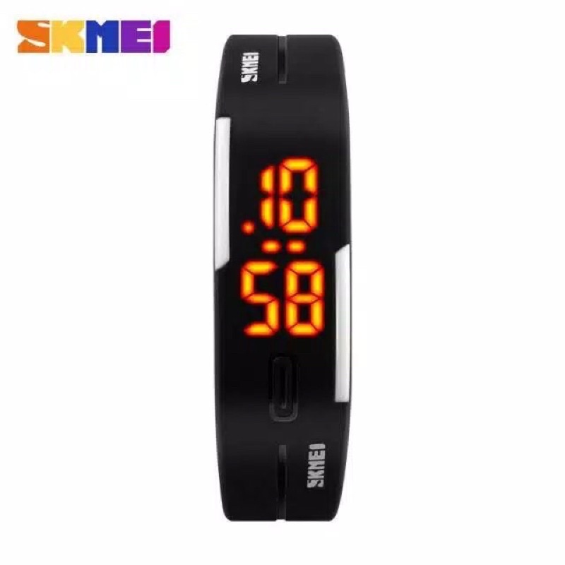 Jam Tangan Gelang Pria / Wanita LED SKMEI 1099 Original - Hitam