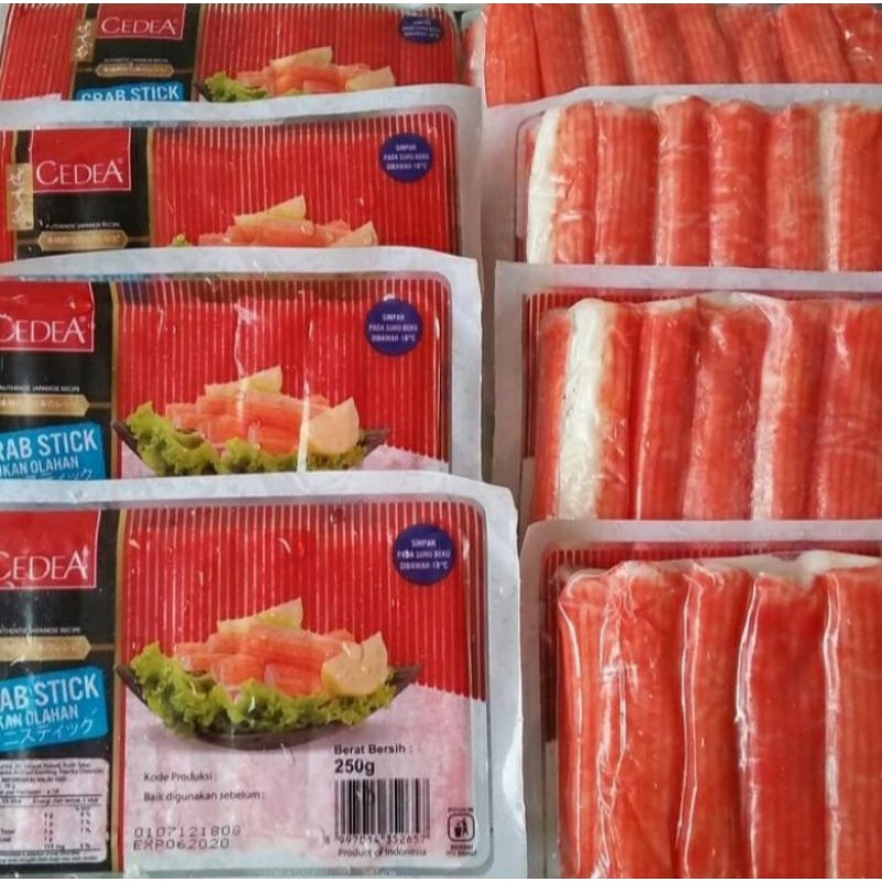

CEDEA CRAB STICK 250gr/MURAH/ENAK LEZAT
