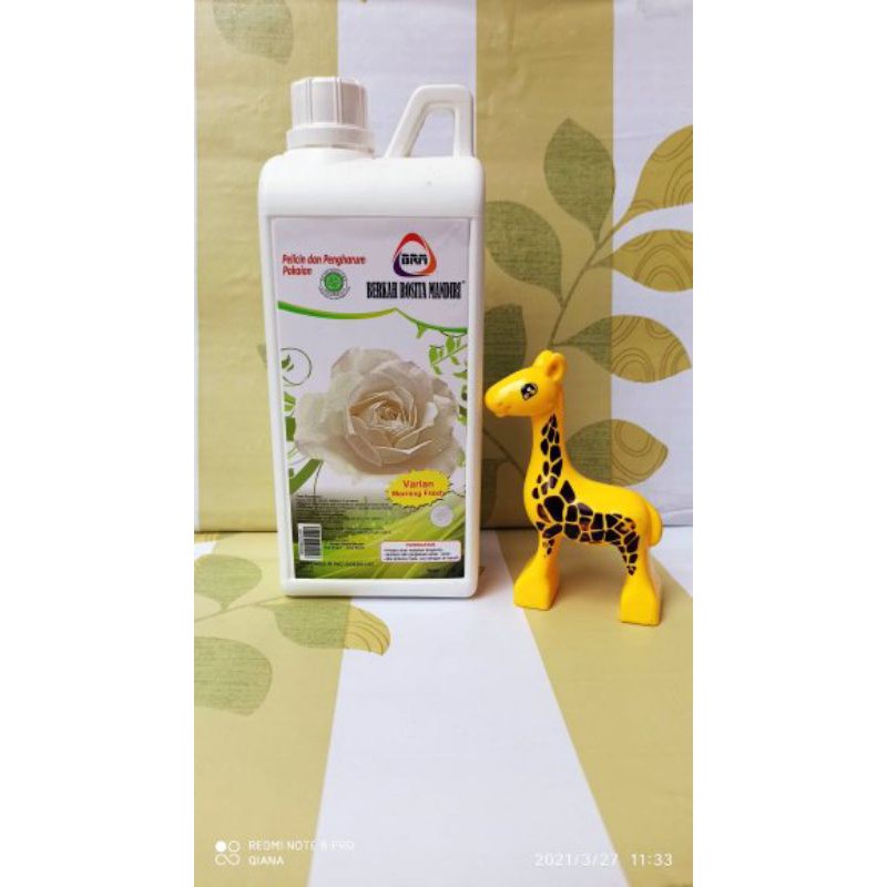 1 Pcs Mawar plus-BRM Mawar Putih Pewangi dan pelembut pakaian/Mawar super laundry untuk setrika