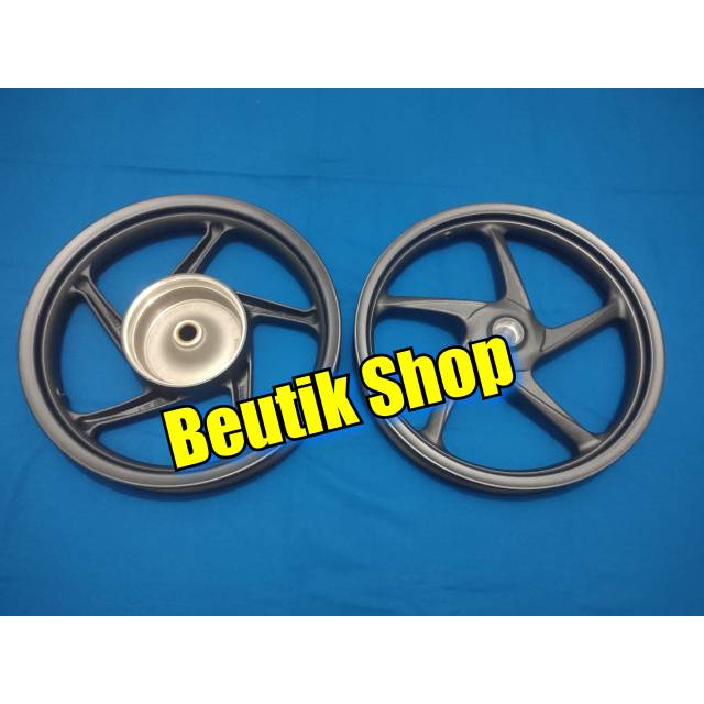 VELG SET DEPAN BELAKANG VARIO 110 FI BEAT FI BEAT KARBU BEAT POP BEAT NEW SCOOPY FI ORIGINAL ORI