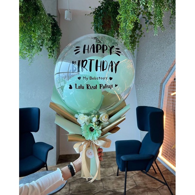 READY... Buket bunga dan balon