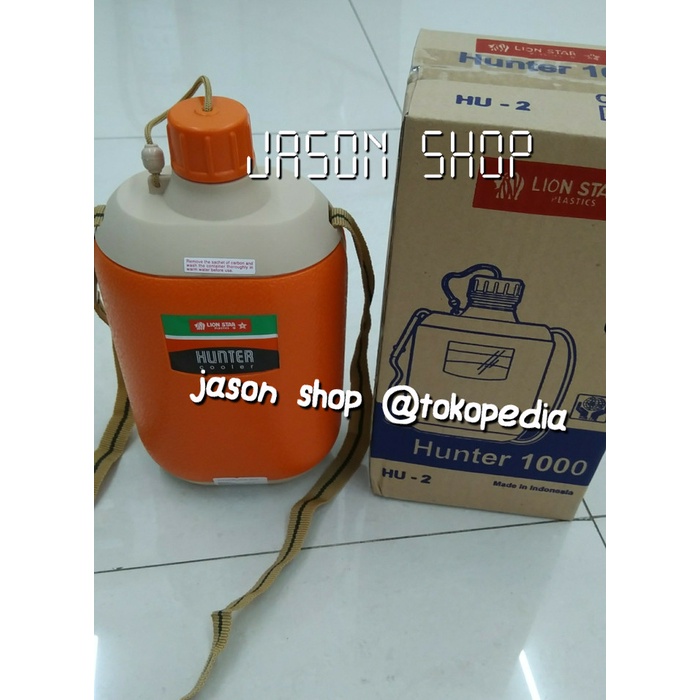 ZASKIA Botol Hunter Cooler Lion Star 1 Liter/Botol minum Lion Star Hunter 1 L