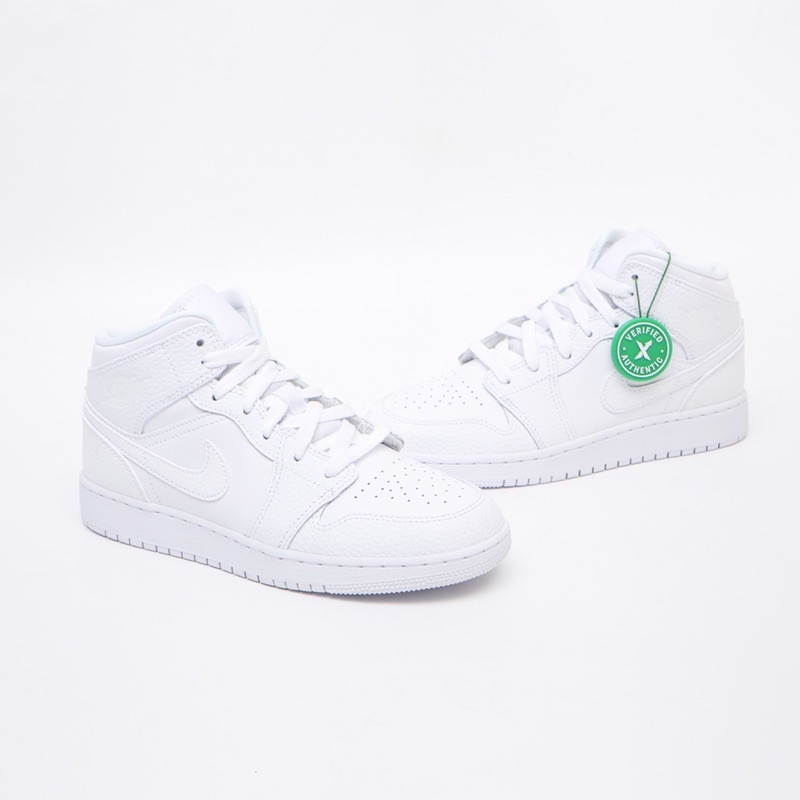Air Jordan 1 Mid White GS Women