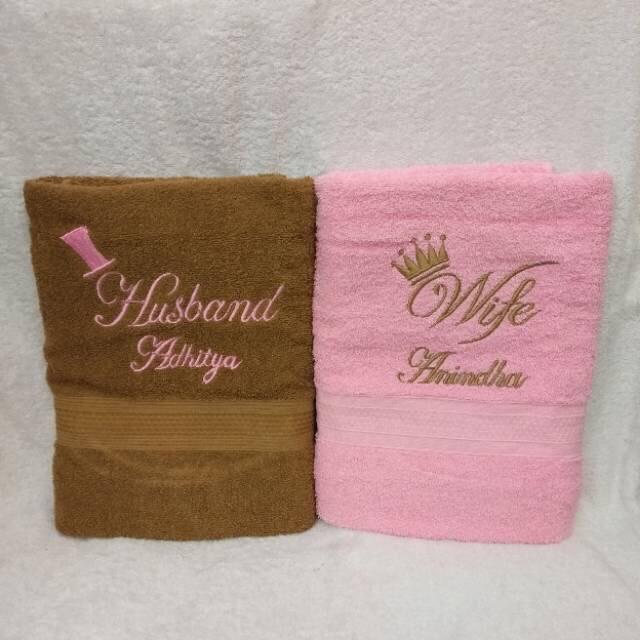 Promo Gift Box Couple 2pcs Handuk Dewasa