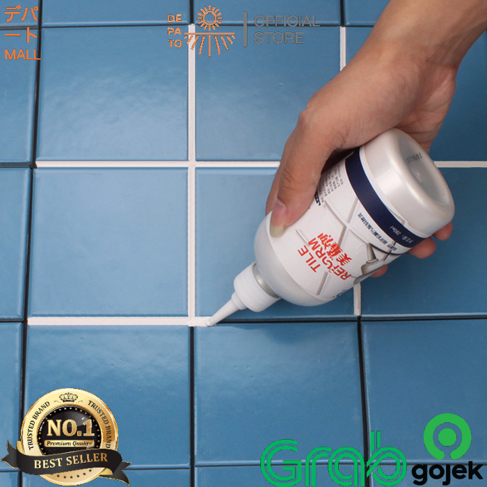 BEST SELLER PELAPIS CELAH UBIN Tembok Dinding Keramik Lantai - Putih