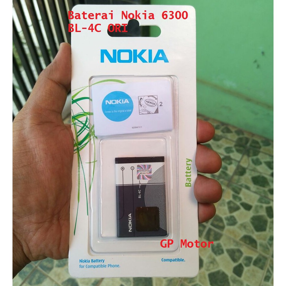 Baterai Batre Hp Nokia BL-4C BL4C BL 4C Original 1202 1661, 1662, 2220 slide, 2650, 2652, 2690, 3500