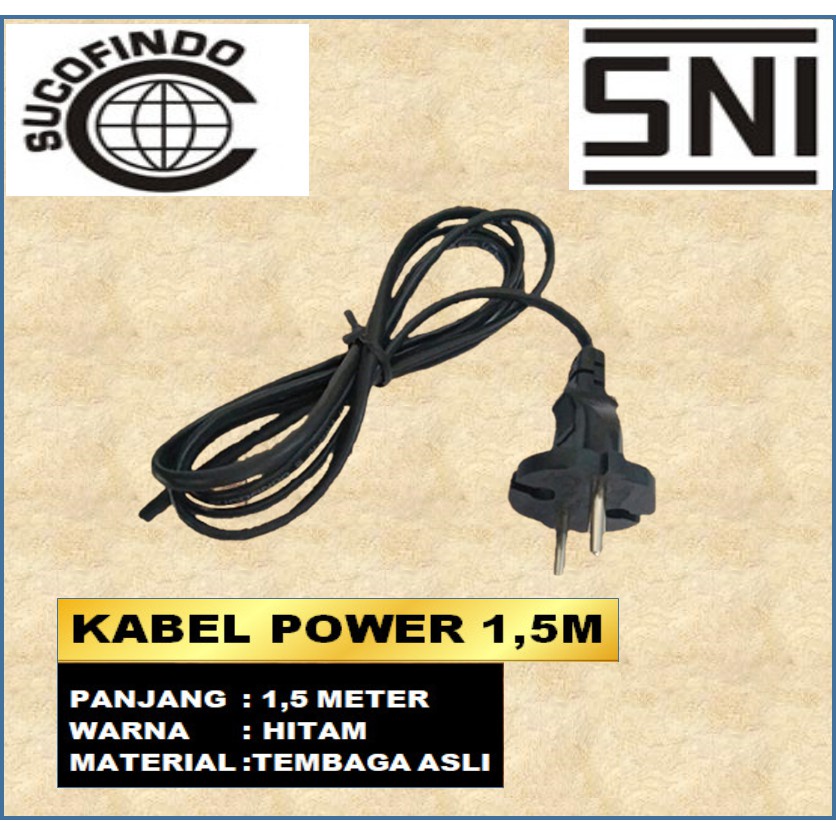 Kabel Power Kabel Listrik Kabel Ac Kabel Buntung SNI