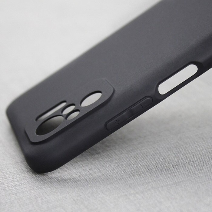 Case Xiaomi Redmi Note 10/10S Case Silicon Slim Matte Black Cover