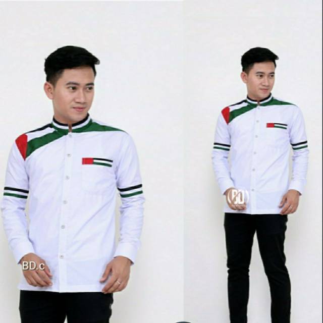 Baju koko Palestina | KOKO PALESTINA | Koko seragam Hadroh | Koko Gus Azmi Palestina | koko elrumi