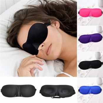 PENUTUP MATA UNTUK TIDUR Penutup Mata 3D Tidur Sleep Eye Mask Travel Masker Pelelap Kacamata Tidur