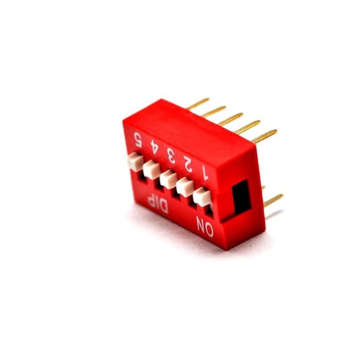 DS 5 Dip Switch 2.54mm 5P saklar DIL 5channel