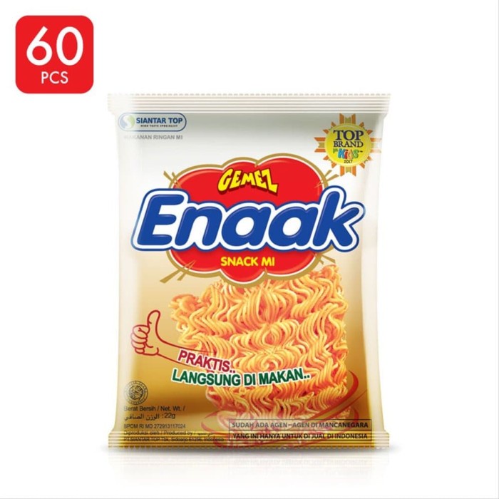

Instant-Camilan- Mie Gemez Enak 22Gr / Karton (Isi 60 Bungkus) - Cemilan - Snack Anak -Camilan-