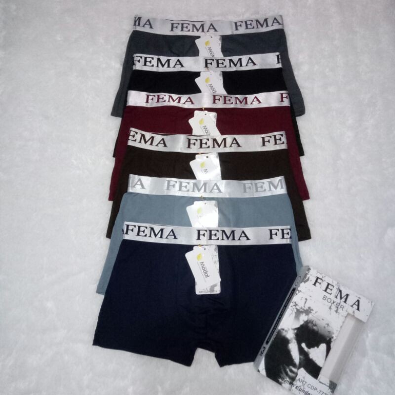 Celana Dalam Boxer Pria Ukuran L XL XXL