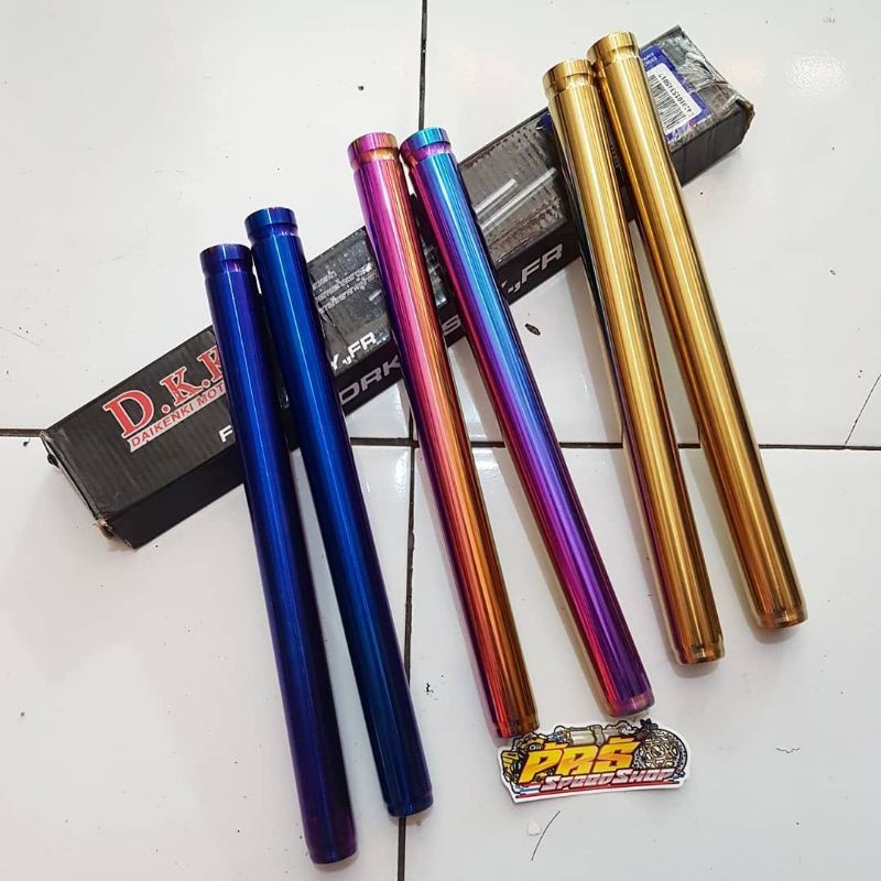 as shock matic bebek as mio beat scoopy fizr nouvo vario  26 ready rainbow gold  dkk ori thailand