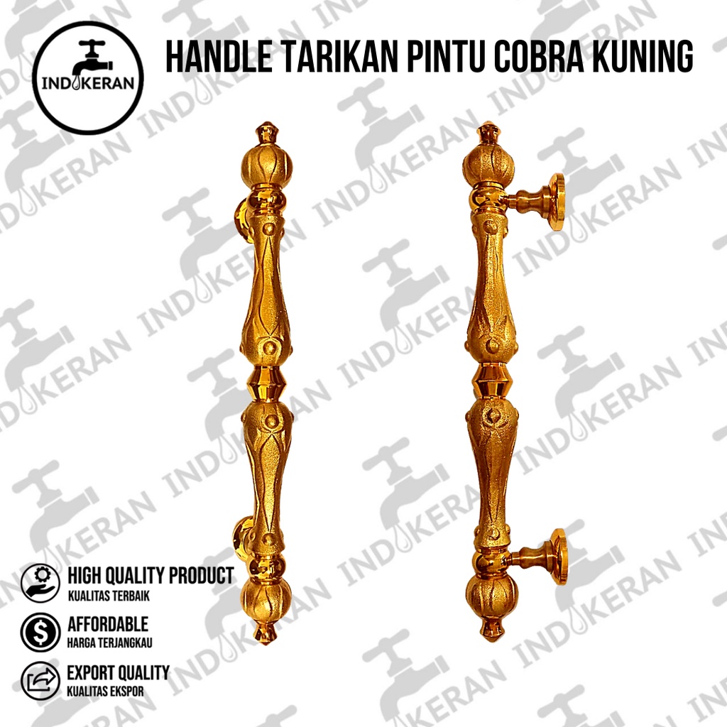 INDOKERAN - Handle Tarikan Pintu Cobra Kuning