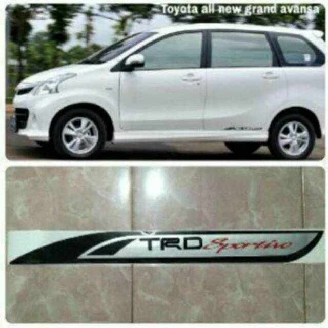 Cutting Sticker Stiker Mobil Grand All New Avanza Xenia Shopee