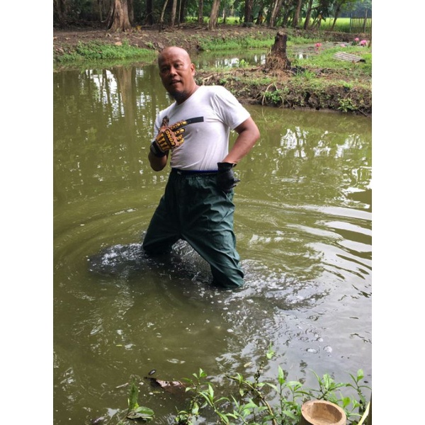 Sepatu Boots Boot But Karet Pria Wanita Dewasa Sawah Petani Panjang Model Celana Karet Lentur Kebun Mancing Laut Tinggi 110cm Import Bukan AP Banjir Anti Air Kuat Tahan Lama Sesuai Bergaransi Slip